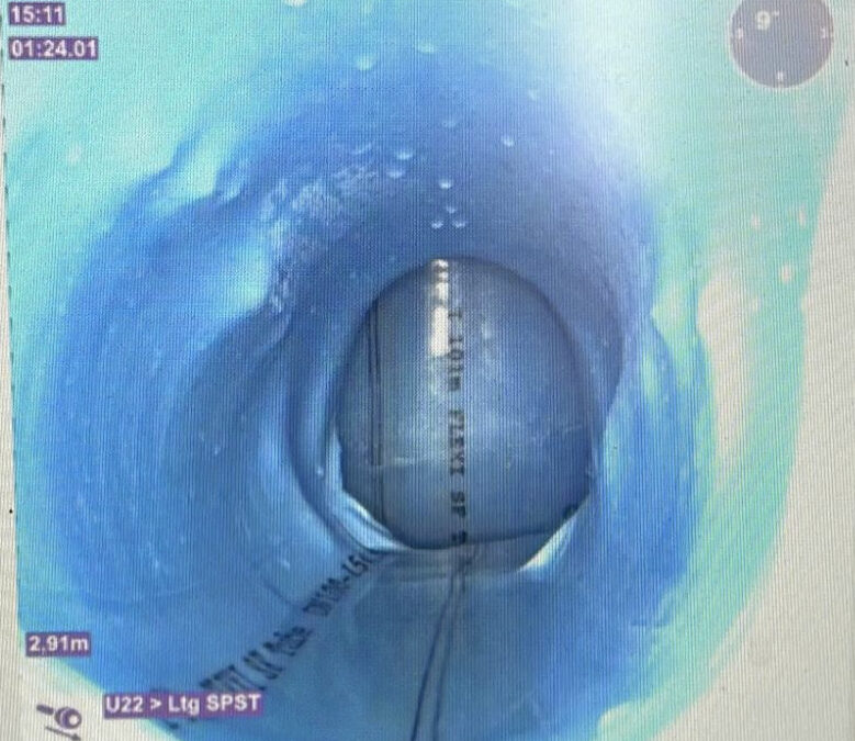 Inlinersanierung Fallleitung